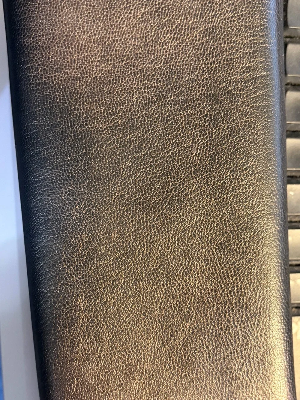 Salvatore Ferragamo Black Leather Wallet with Signature Silver Gancini